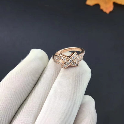 ¡®Veyra Jewelry¡¯JEUX DE RING PINK GOLD DIAMOND