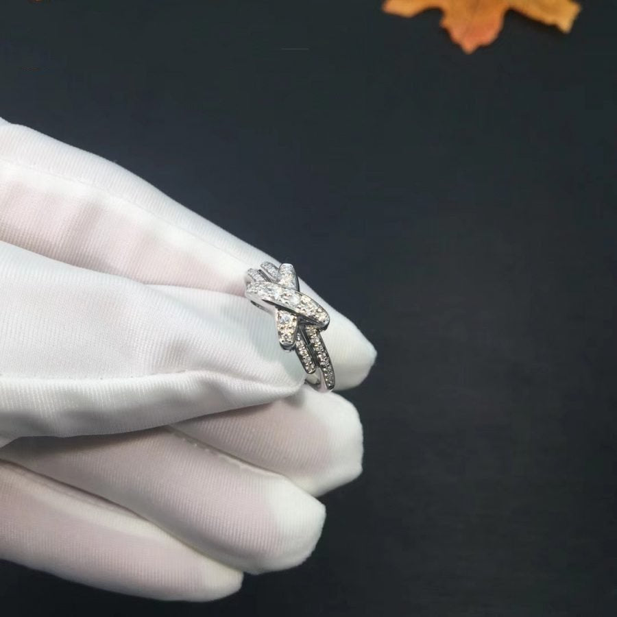¡®Veyra Jewelry¡¯JEUX DE SILVER DIAMOND RING