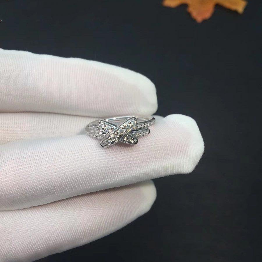 ¡®Veyra Jewelry¡¯JEUX DE SILVER DIAMOND RING