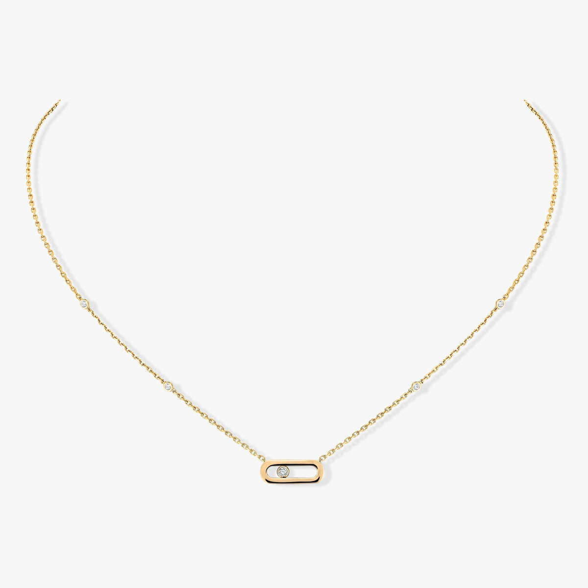 [Veyra Jewelry]MOVE UNO DIAMOND NECKLACE