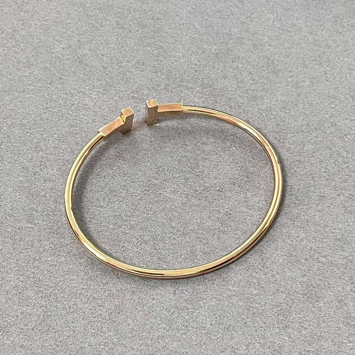 [Veyra Jewelry] T House Double T Open Bangle