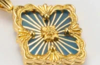 [Veyra Jewelry] B.C.L SMALL SIZE ENAMEL NECKLACE£¨Various colors)
