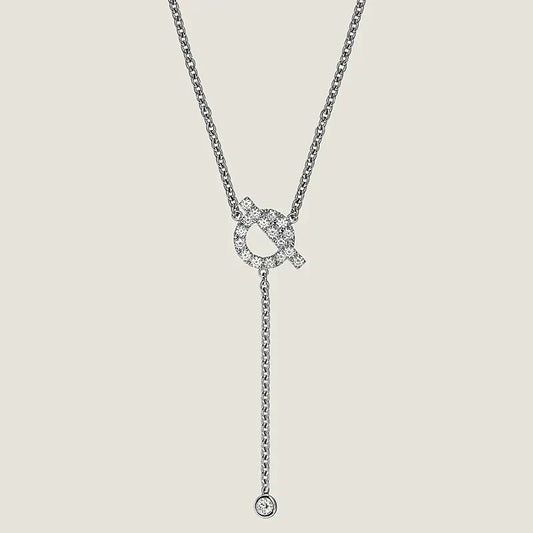 ¡®Veyra Jewelry¡¯FINESSE SILVER DIAMOND NECKLACE