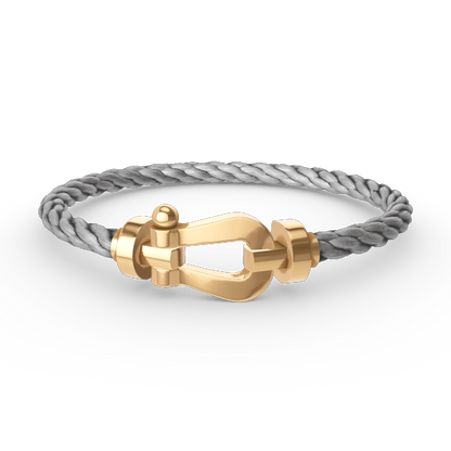 ¡®Veyra Jewelry¡¯FORCE LARGE HORSESHOE NO DIAMOND BRACELET GOLD