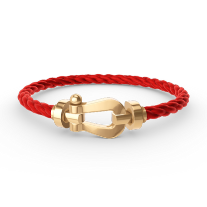 ¡®Veyra Jewelry¡¯FORCE LARGE HORSESHOE NO DIAMOND BRACELET GOLD
