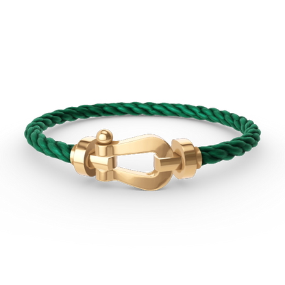 ¡®Veyra Jewelry¡¯FORCE LARGE HORSESHOE NO DIAMOND BRACELET GOLD