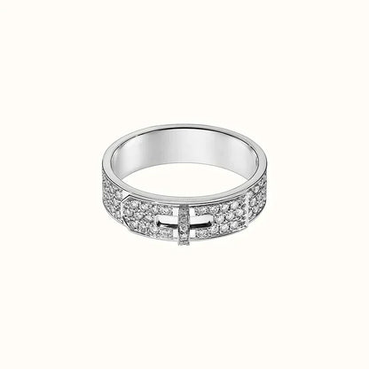 ¡®Veyra Jewelry¡¯KELLY SILVER DIAMOND RING
