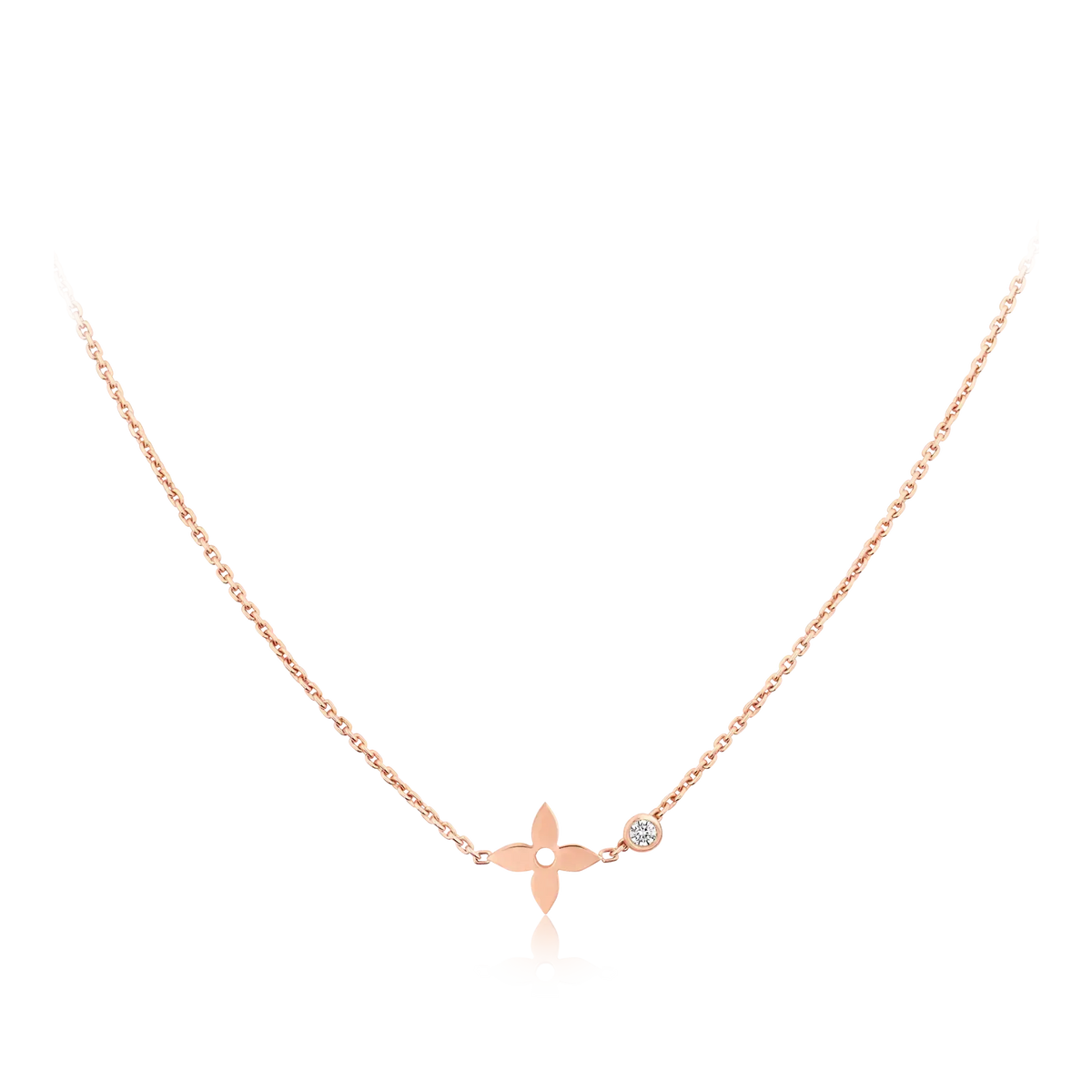 ¡®Veyra Jewelry¡¯BLOSSOM PENDANT PINK GOLD AND DIAMOND