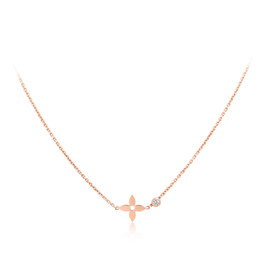 ¡®Veyra Jewelry¡¯BLOSSOM PENDANT PINK GOLD AND DIAMOND