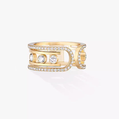 [Veyra Jewelry]Move 10th Diamond Ring in Gold