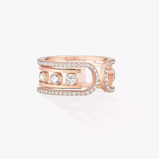 [Veyra Jewelry]Move 10th Diamond Ring in Gold