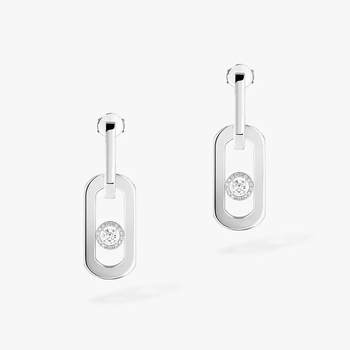[Veyra Jewelry] So Move XL Diamond Hoop Earring