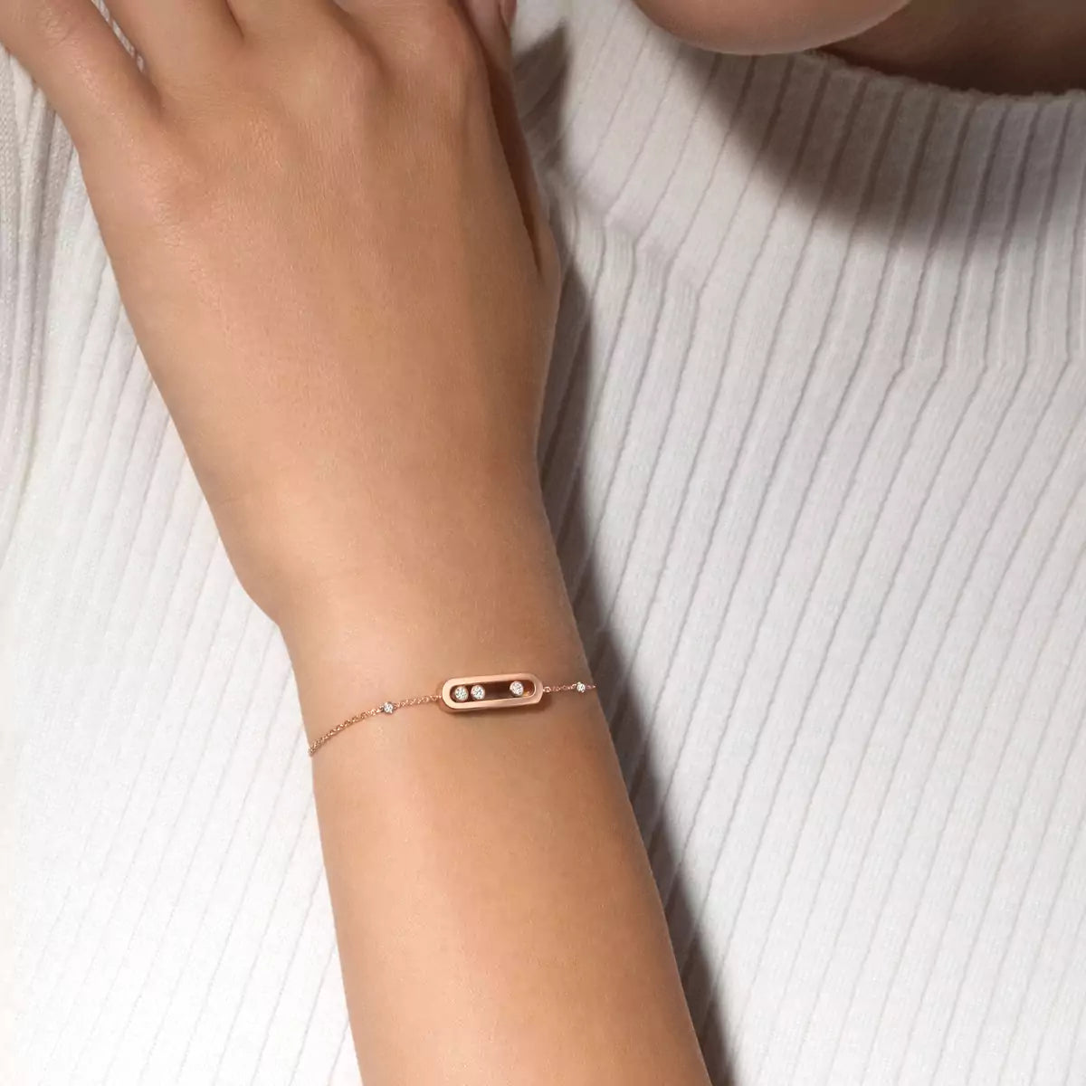 [Veyra Jewelry]Baby Move Diamond Bracelet