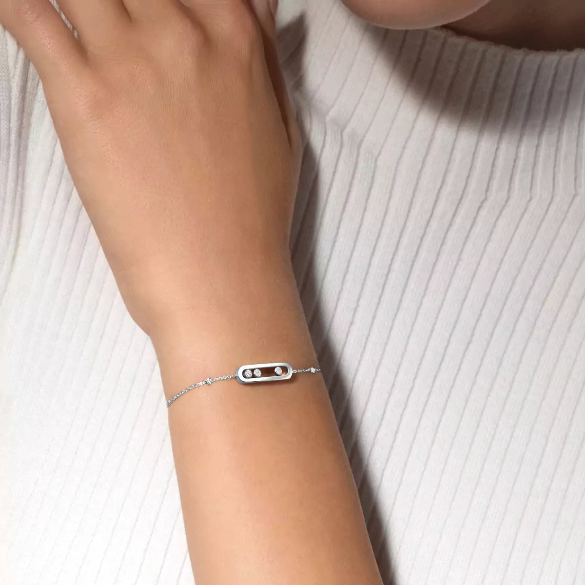 [Veyra Jewelry]Baby Move Diamond Bracelet