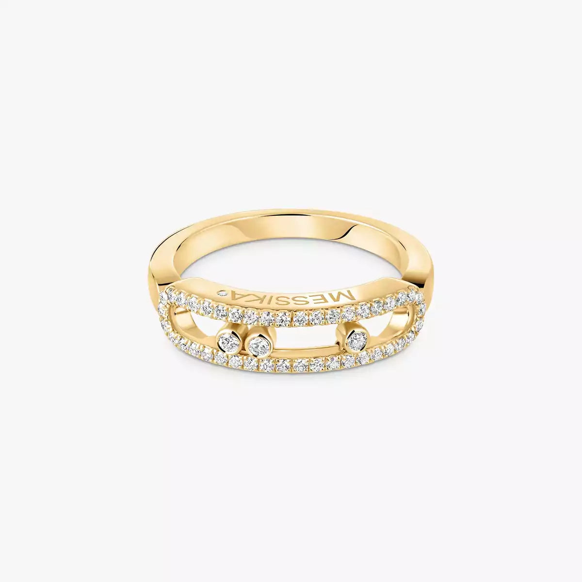 [Veyra Jewelry] Baby Move Gold Diamond Pave_ Ring