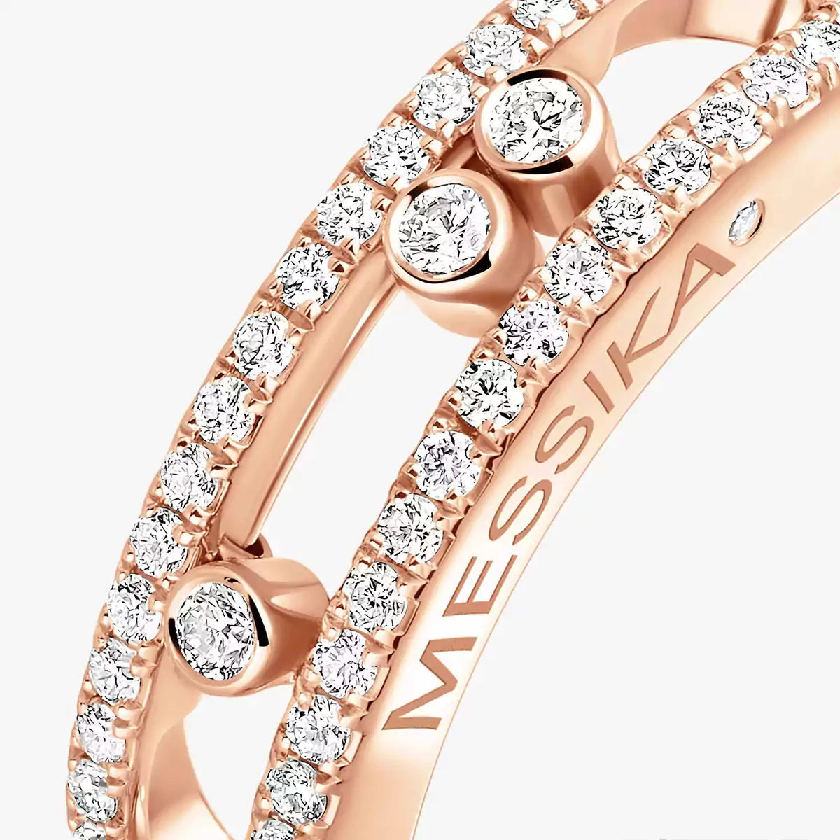 [Veyra Jewelry] Baby Move Gold Diamond Pave_ Ring