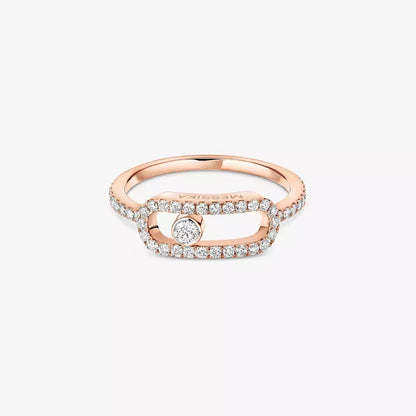 [Veyra Jewelry]Move Uno Diamond Ring in Gold