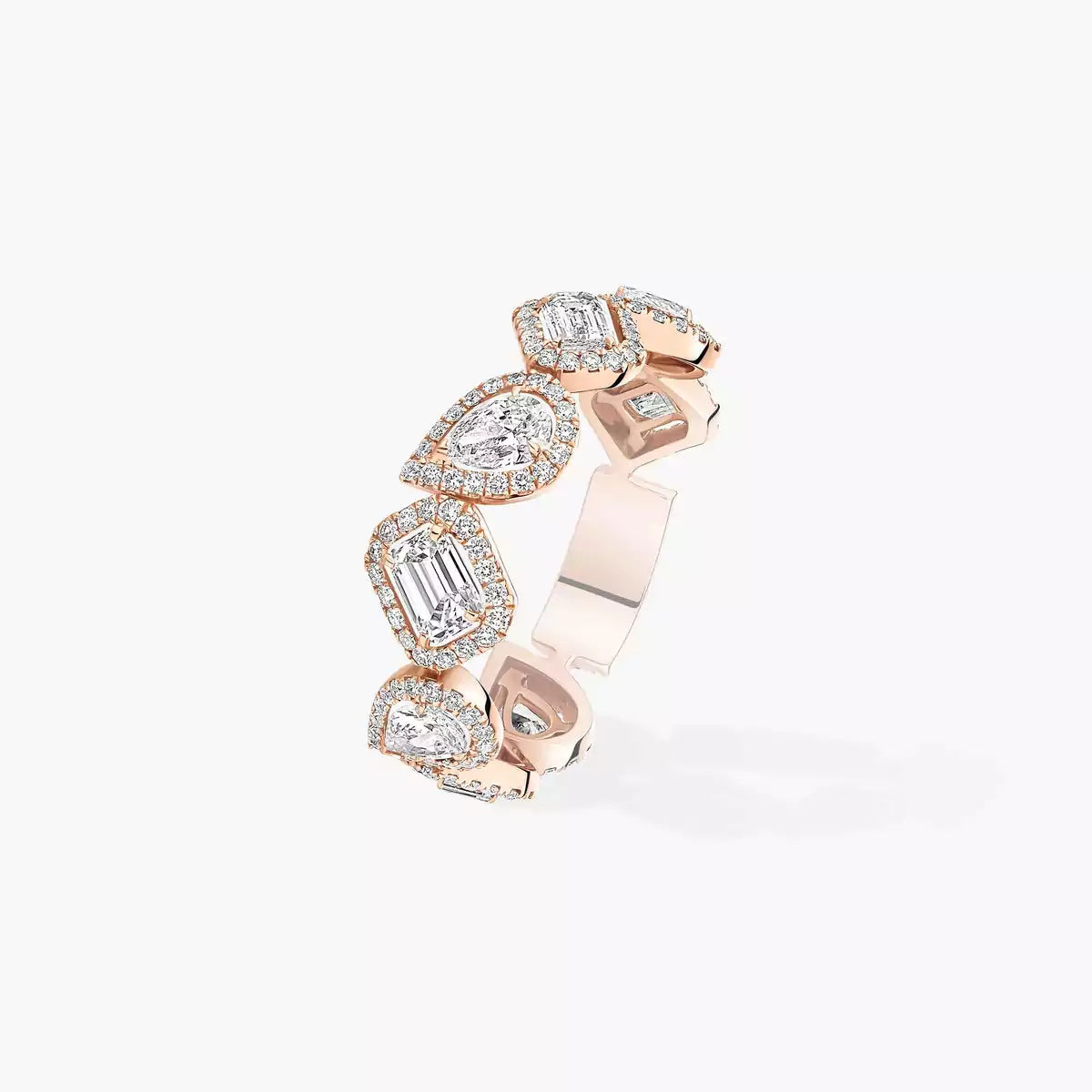 [Veyra Jewelry]Diamond Wedding Ring My Twin