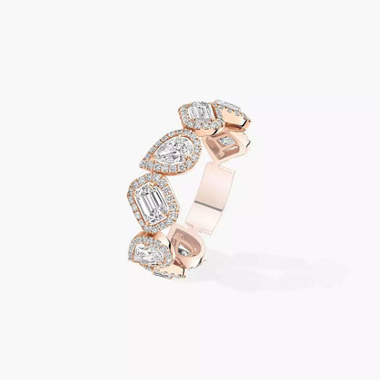 [Veyra Jewelry]Diamond Wedding Ring My Twin