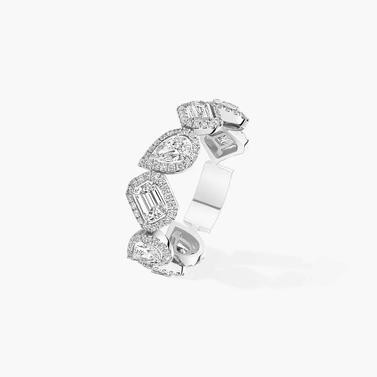 [Veyra Jewelry]Diamond Wedding Ring My Twin