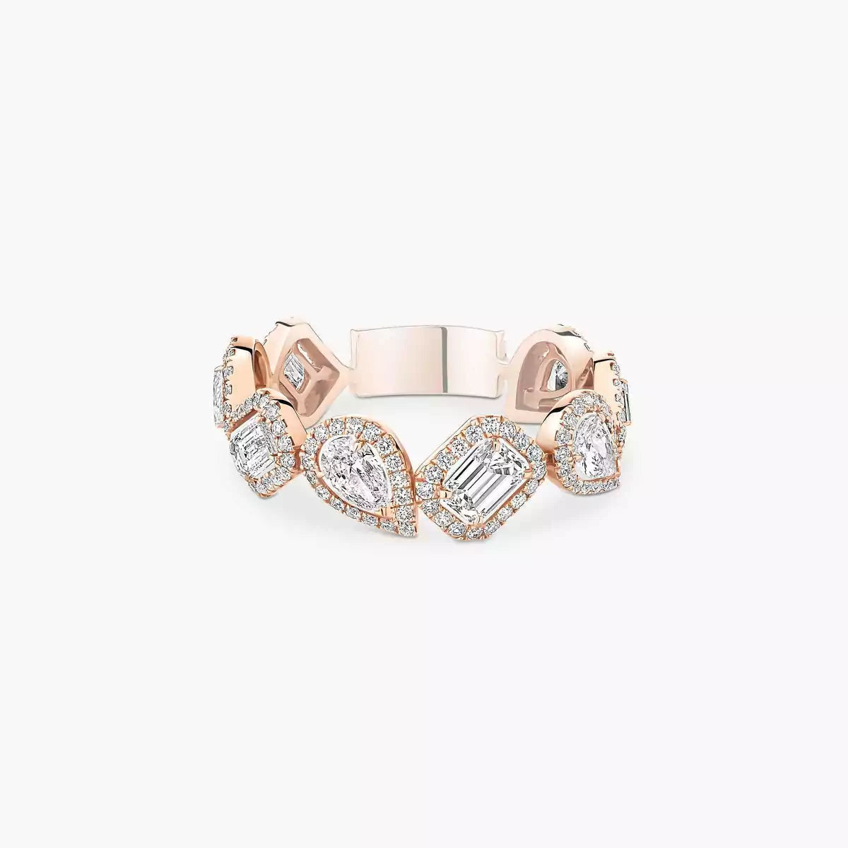 [Veyra Jewelry]Diamond Wedding Ring My Twin