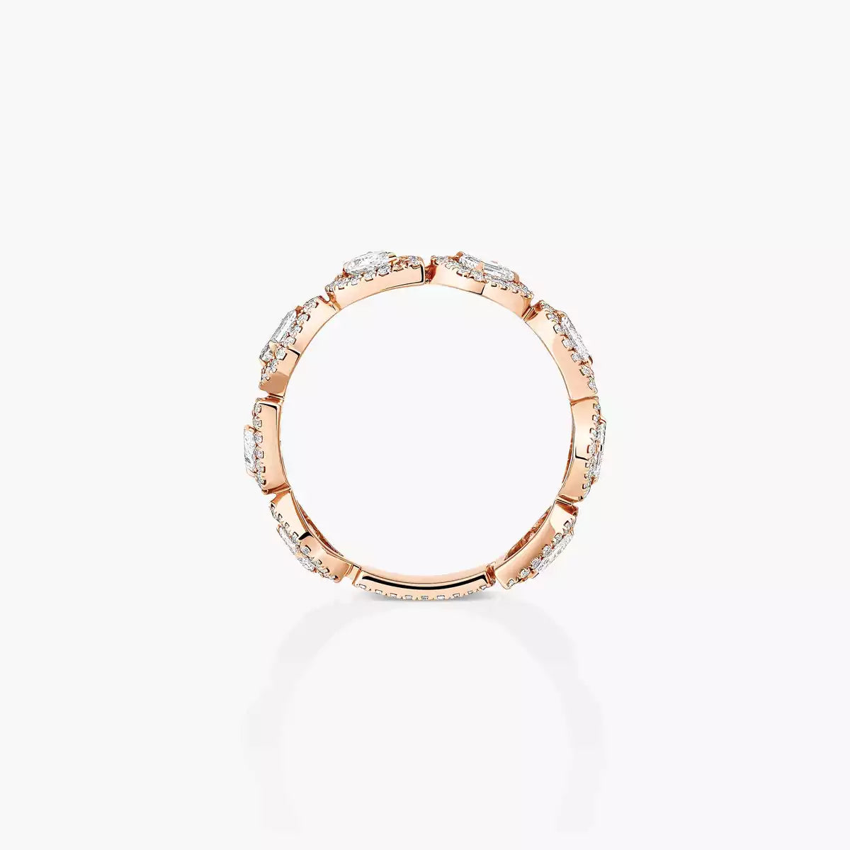 [Veyra Jewelry]Diamond Wedding Ring My Twin