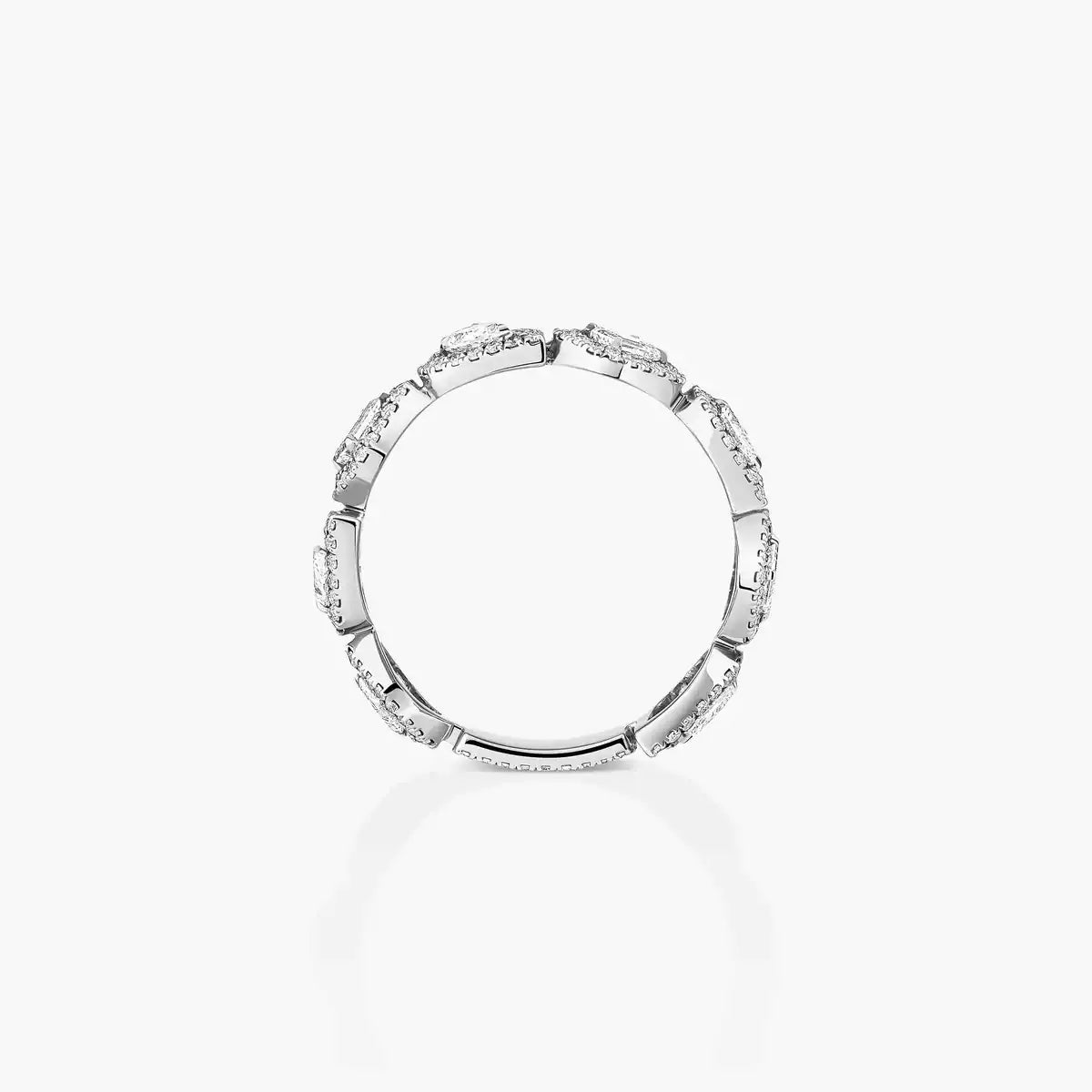[Veyra Jewelry]Diamond Wedding Ring My Twin