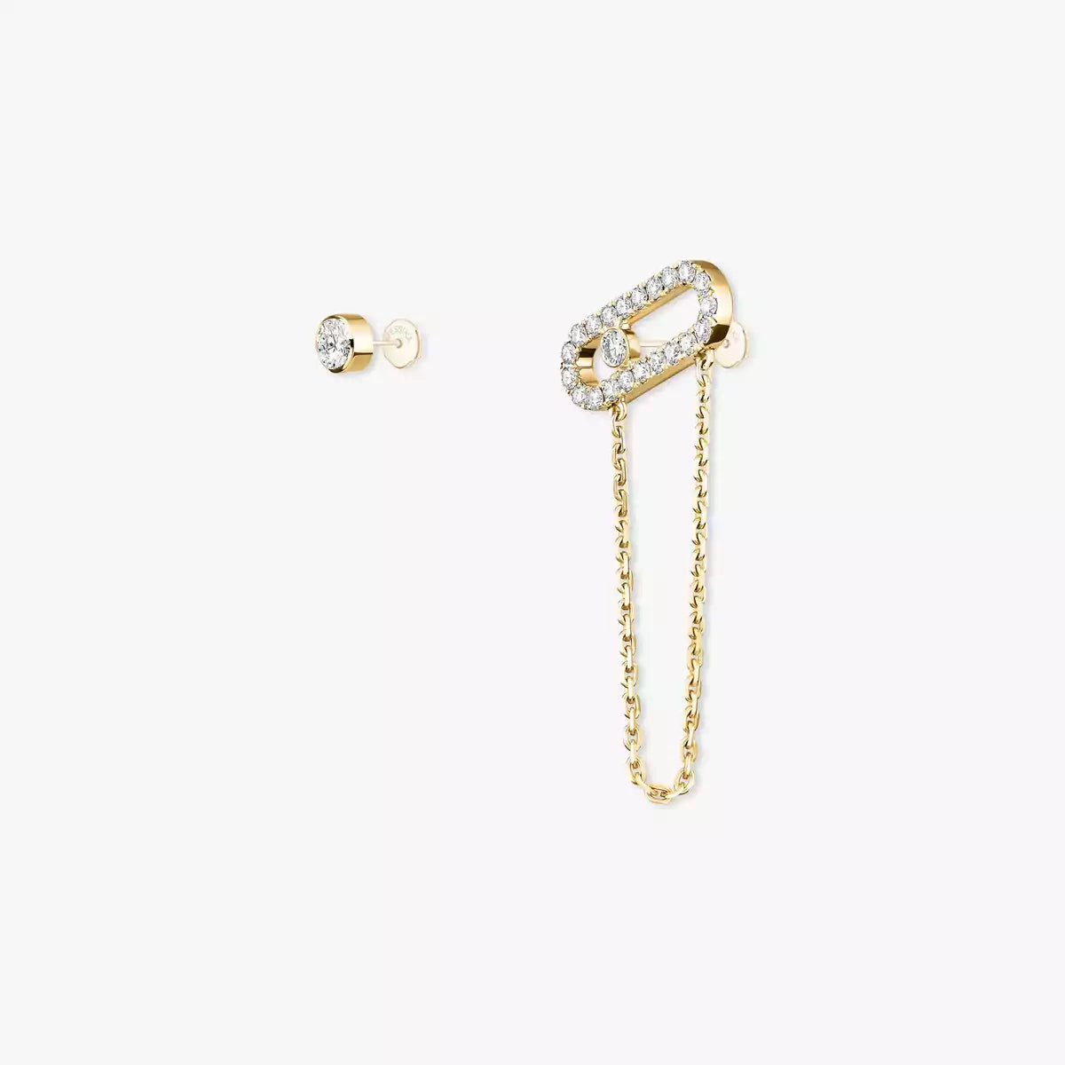 [Veyra jewelry]Move Uno Diamond Earrings