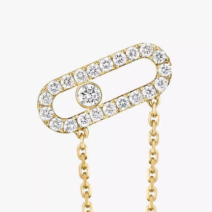 [Veyra jewelry]Move Uno Diamond Earrings