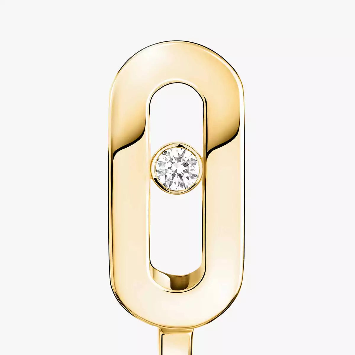 [Veyra Jewelry]Diamond Mini Hoop Earrings Move Classique