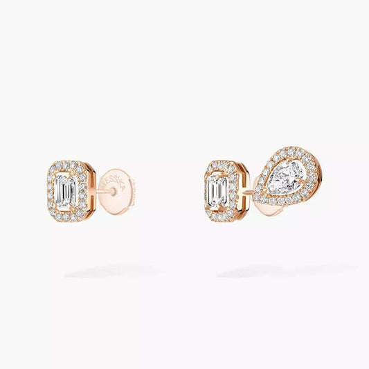 [Veyra Jewelry]Diamond Earrings 0,10ct My Twin 1+2