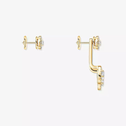 [Veyra Jewelry] My Twin Trio  Diamond Earrings