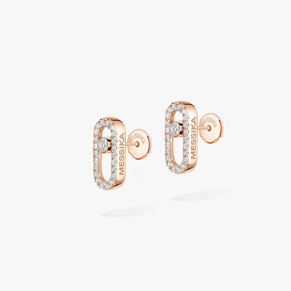 [Veyra Jewelry]Move Uno Diamond Earrings