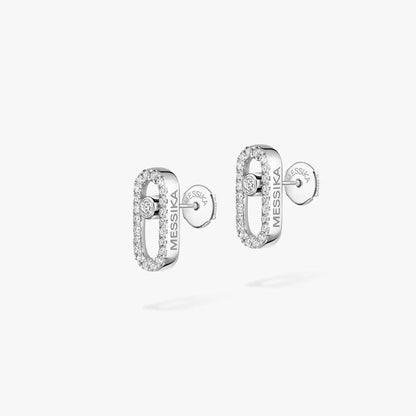 [Veyra Jewelry]Move Uno Diamond Earrings