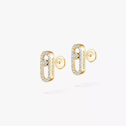 [Veyra Jewelry]Move Uno Diamond Earrings