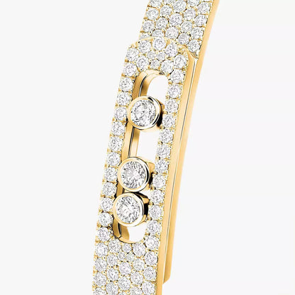 [Veyra Jewelry]Move Noa Full Pavé Diamond Bangle Bracelet