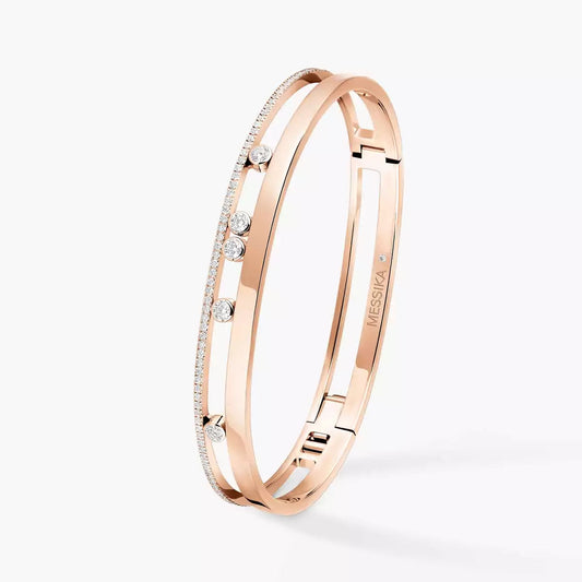 [Veyra Jewelry]Move Romane Diamond Bangle Bracelet
