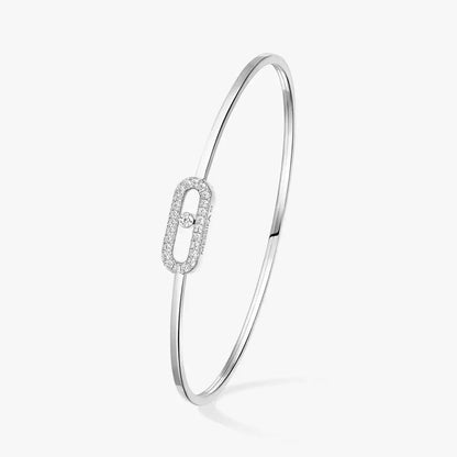 [Veyra Jewelry]Move Uno pavé flex bangle medium