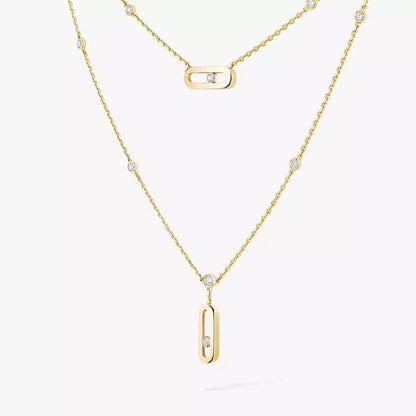 [Veyra Jewelry] Move Uno Diamond Necklace