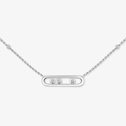 [Veyra Jewelry] Baby Move Gold Diamond Necklace