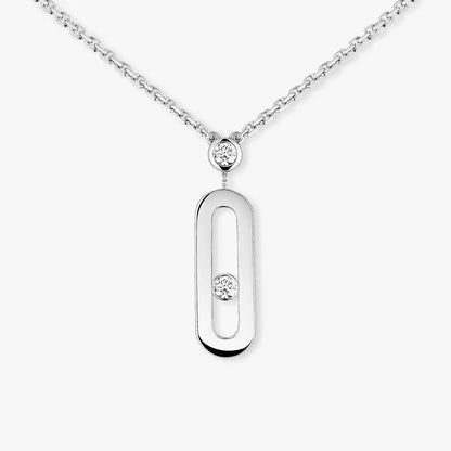 [Veyra Jewelry] Move Uno Gold Diamond Long Necklace