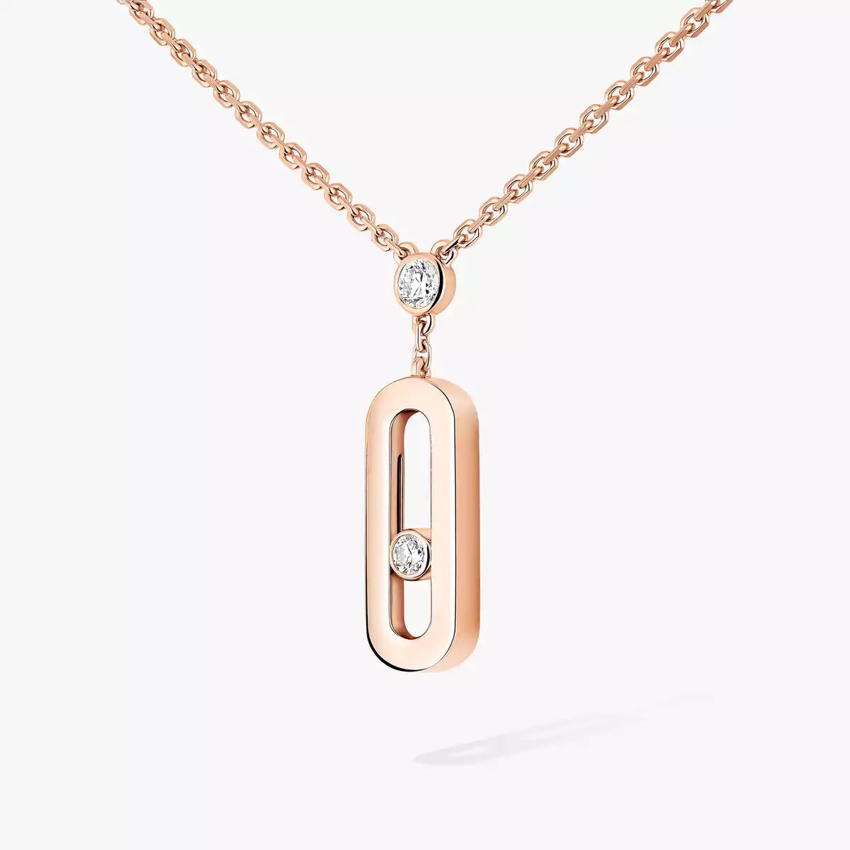 [Veyra Jewelry] Move Uno Gold Diamond Long Necklace