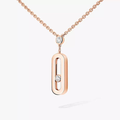 [Veyra Jewelry] Move Uno Gold Diamond Long Necklace