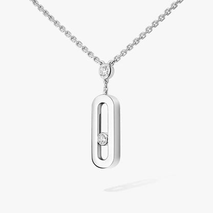 [Veyra Jewelry] Move Uno Gold Diamond Long Necklace