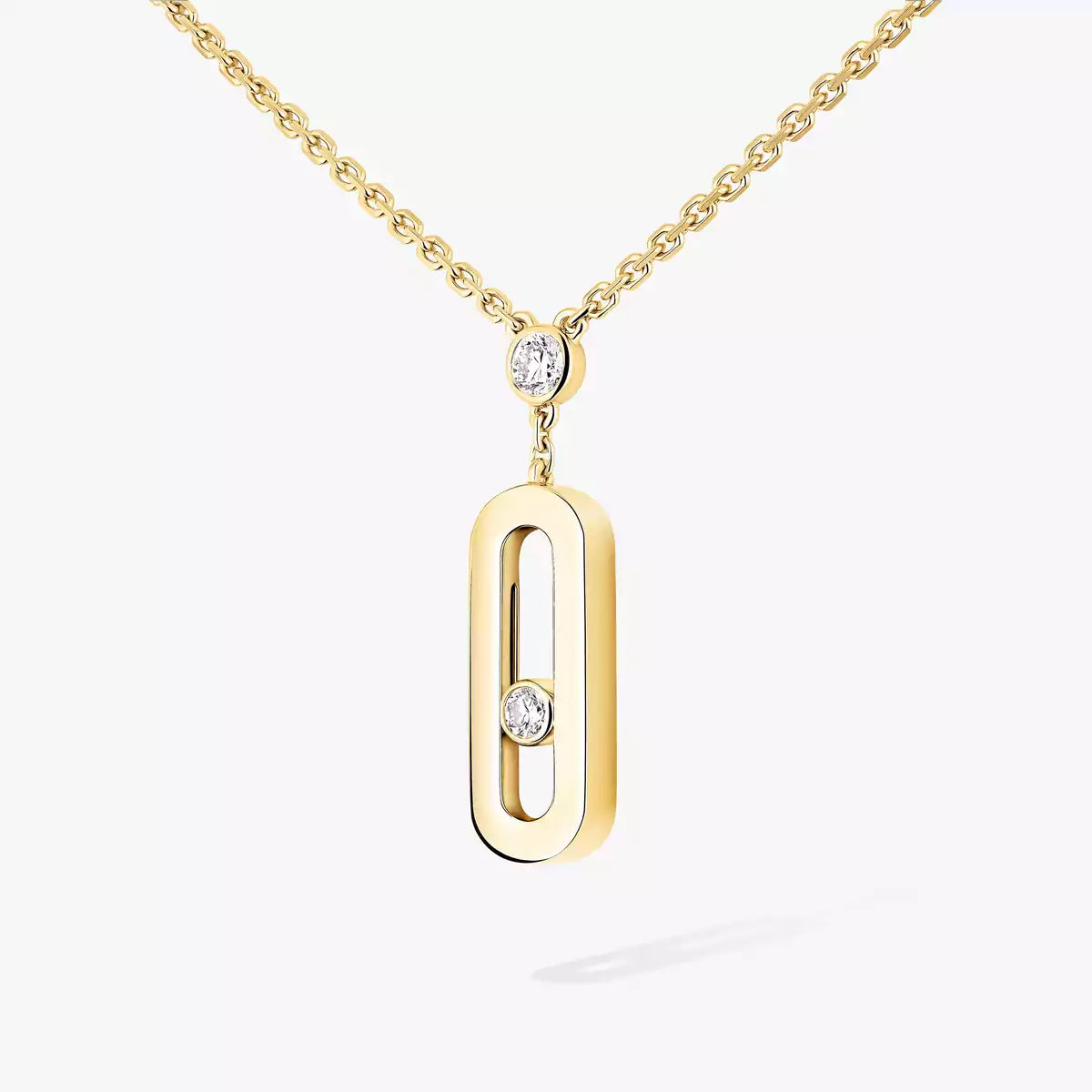 [Veyra Jewelry] Move Uno Gold Diamond Long Necklace
