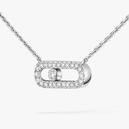 [Veyra Jewelry]Diamond Necklace Move Uno