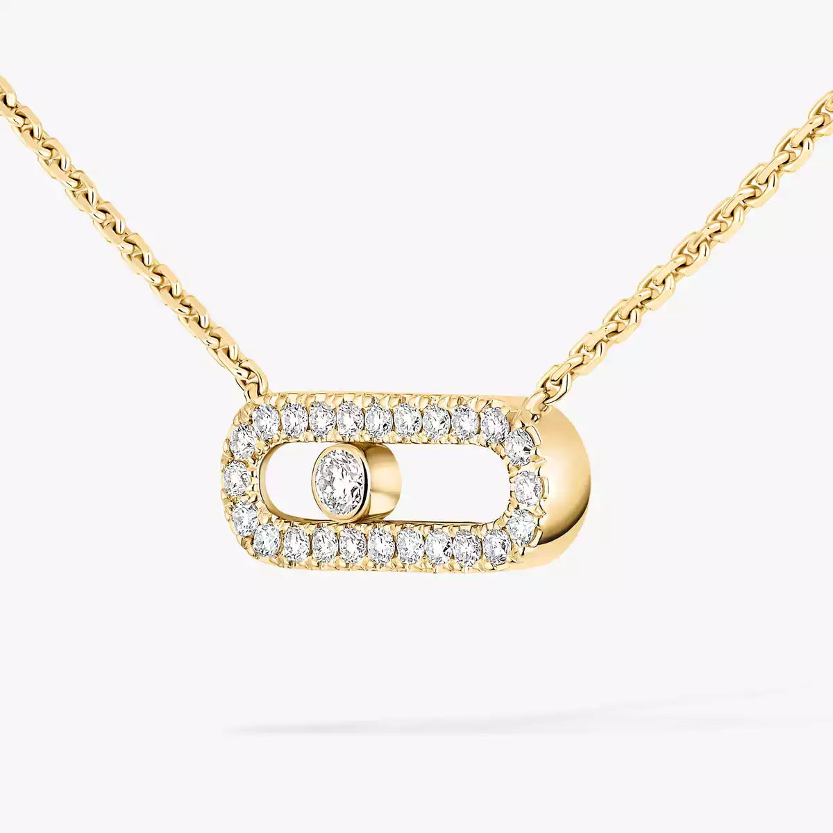[Veyra Jewelry]Diamond Necklace Move Uno