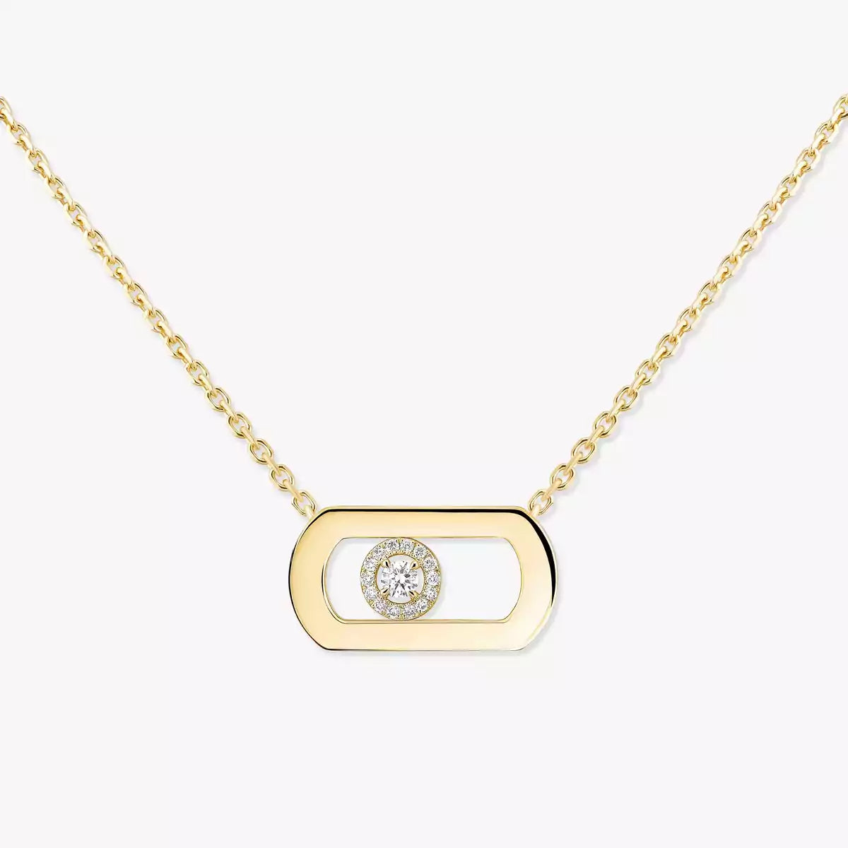 [Veyra Jewelry]So Move Diamond Necklace in Gold