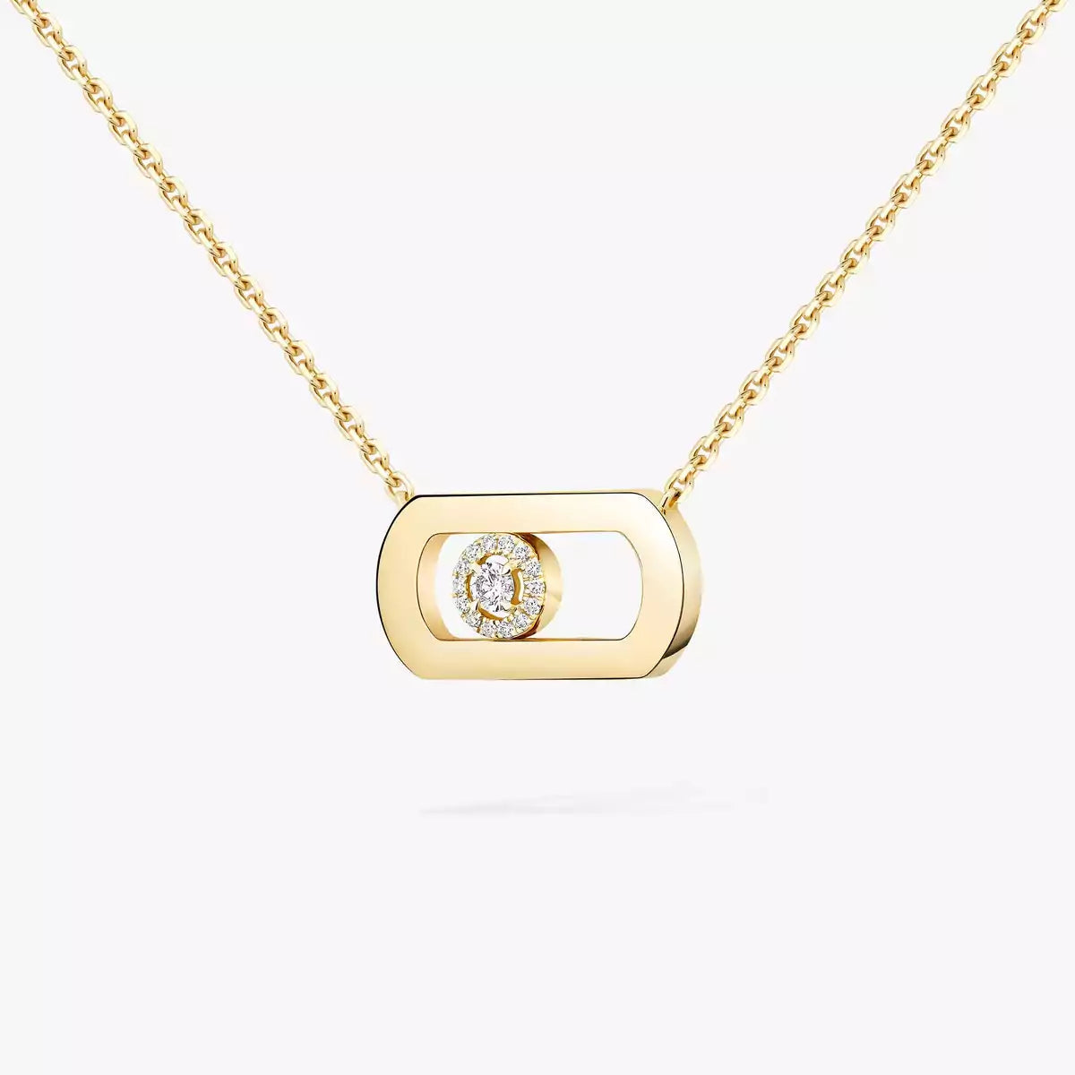 [Veyra Jewelry]So Move Diamond Necklace in Gold