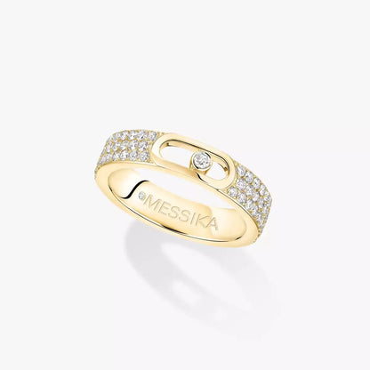 [Veyra Jewelry]Move Joaillerie Pave_ Diamond Wedding Ring
